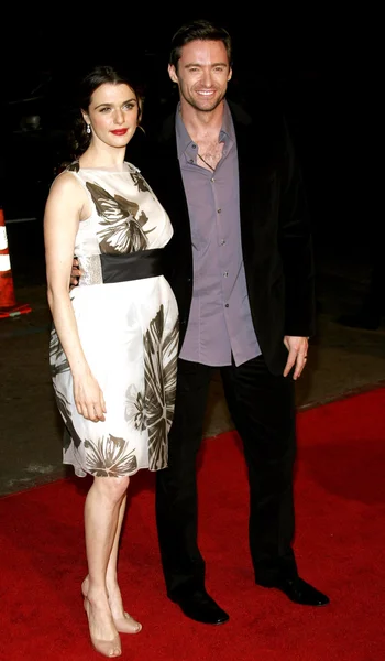 Hugh Jackman and Rachel Weisz — Zdjęcie stockowe