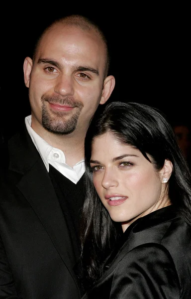 Ahmet Zappa and Selma Blair — Stock Photo, Image