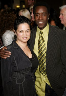 Don Cheadle and wife Bridgette