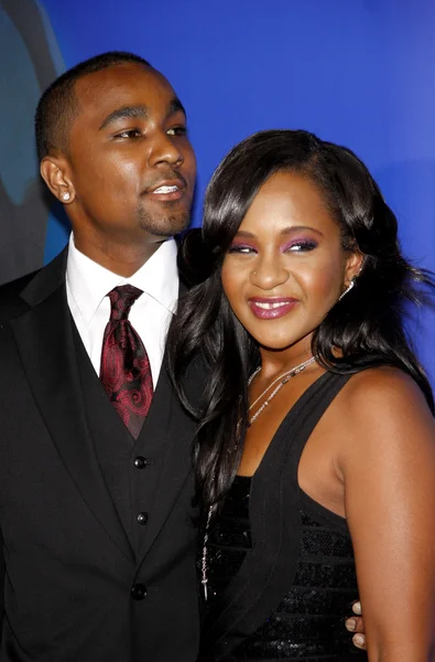 Nick Gordon and Bobbi Kristina Brown — Stock Photo, Image