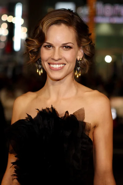 Actriz Hilary Swank — Foto de Stock