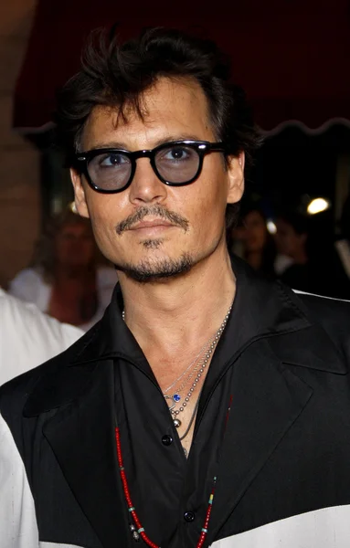 Johnny Depp in Anaheim — ストック写真