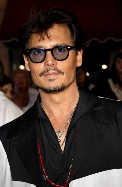 Johnny Depp in Anaheim — Stock Photo, Image