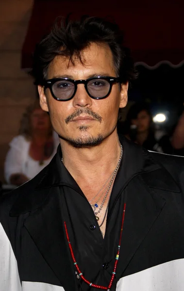 Johnny Depp in Anaheim — 图库照片