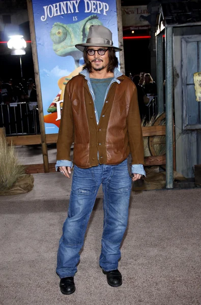 Johnny Depp v Los Angeles — Stock fotografie