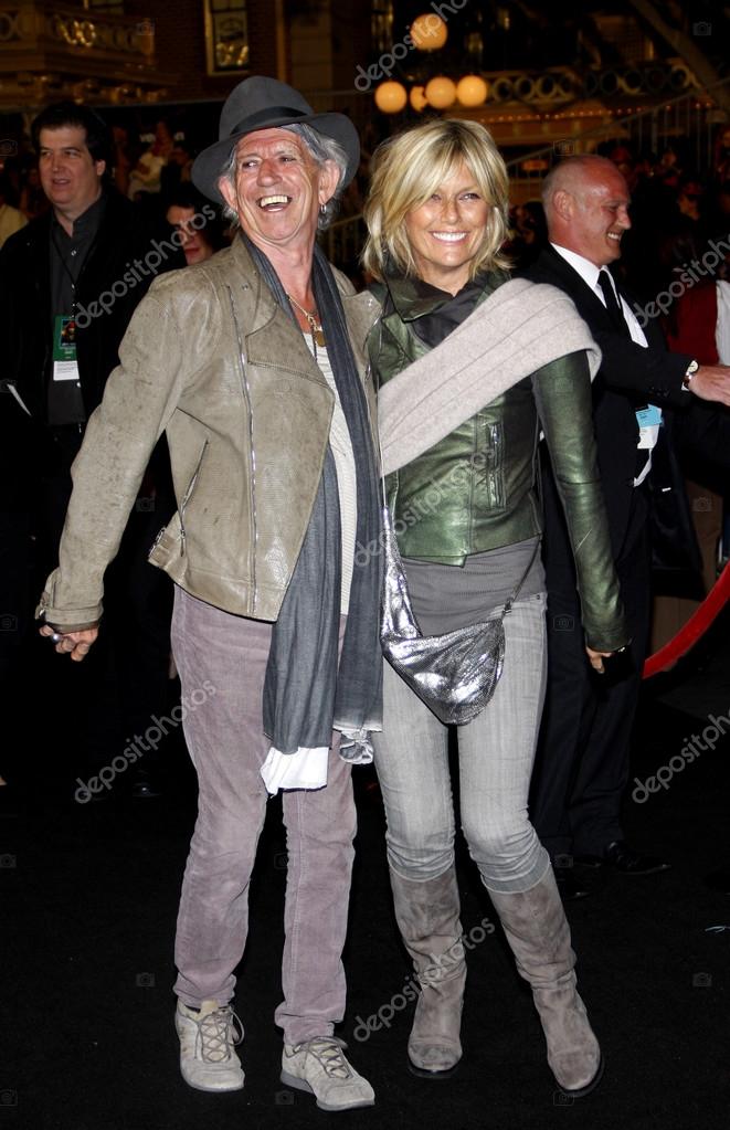 Keith Richards And Patti Hansen Stock Editorial Photo C Popularimages 79560406