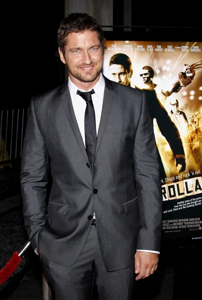 Gerard Butler at Los Angeles — Stock Photo, Image