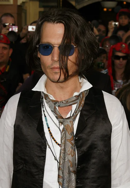 Johnny Depp en Los Ángeles — Foto de Stock