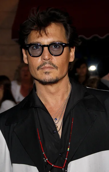 Johnny Depp di Los Angeles — Stok Foto