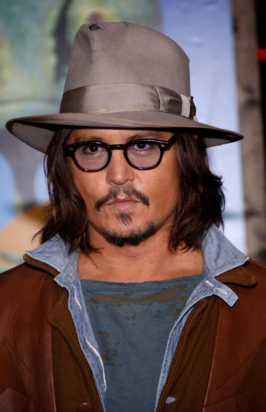 Johnny Depp at Los Angeles — Stok fotoğraf