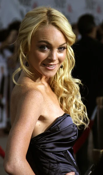 Lindsay Lohan at Los Angeles — Stock Photo, Image