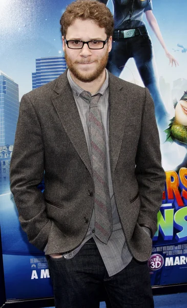 Seth Rogen at Los Angeles — Stok fotoğraf