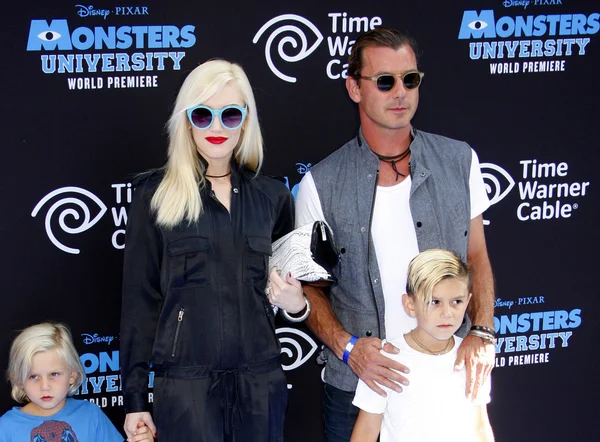 Gwen Stefani and Gavin Rossdale — Stock Photo, Image