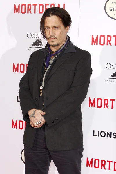 Johnny Depp i Los Angeles — Stockfoto