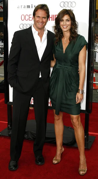 Rande Gerber and Cindy Crawford in Los Angeles — Stock fotografie