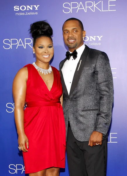 Michelle Epps and Mike Epps — Stock Photo, Image