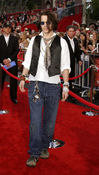 Johnny Depp attends — Stock fotografie