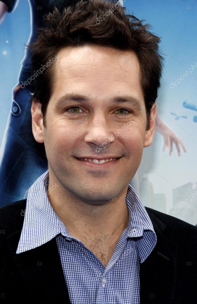 Actor Paul Rudd Los Angeles Premiere 'Ant Man Wasp' Held – Stock