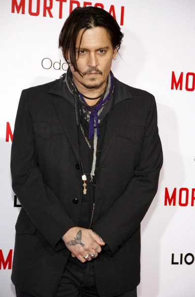 Johnny Depp i Los Angeles — Stockfoto