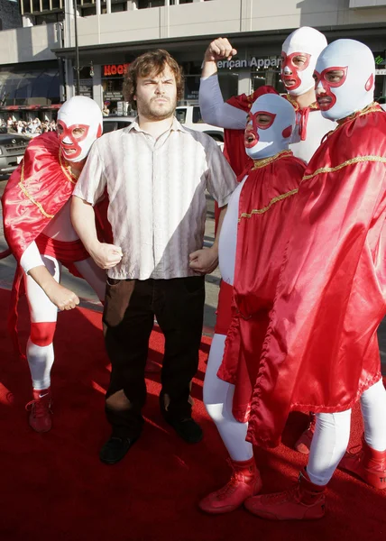 Estreno de 'Nacho Libre' en Los Ángeles — Foto de Stock