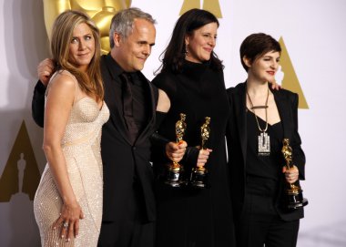 Jennifer Aniston, Mathilde Bonnefoy, Laura Poitras ve Dirk Wilutzky