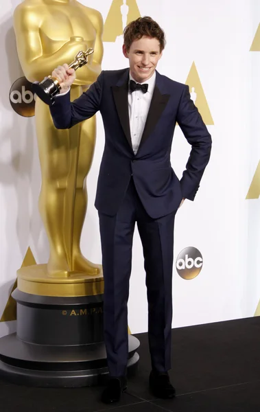 Eddie Redmayne no Oscar — Fotografia de Stock