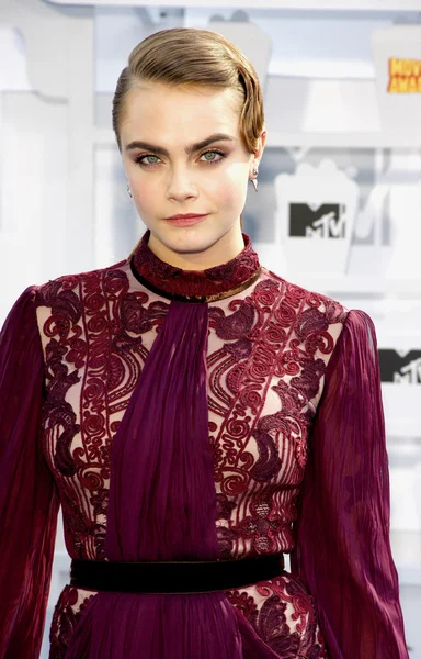 Cara Delevingne at MTV Movie Awards — Stock Photo, Image