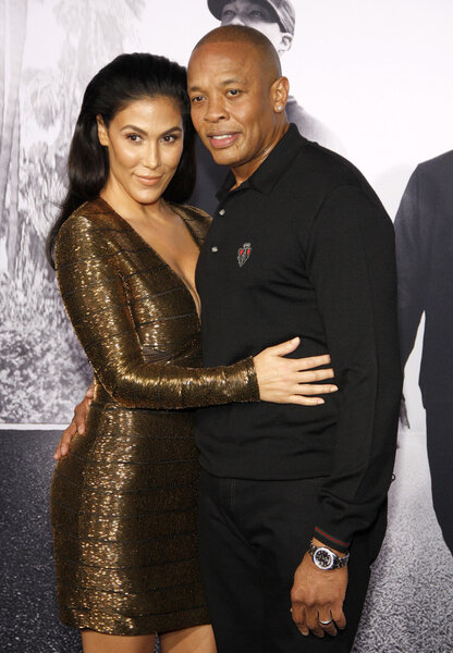 Dr. Dre and Nicole Young