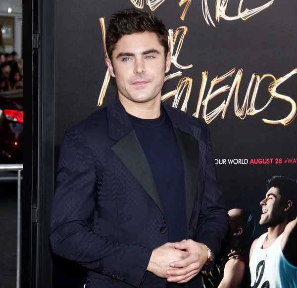 Zac Efron in Hollywood — Stock fotografie