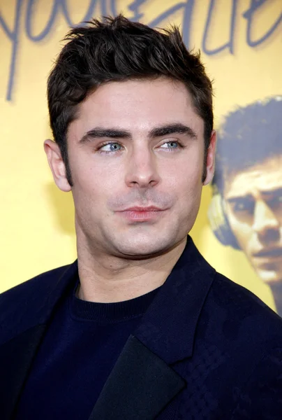 Zac Efron in Hollywood — Zdjęcie stockowe