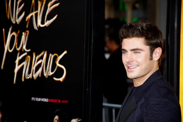 Herec Zac Efron — Stock fotografie