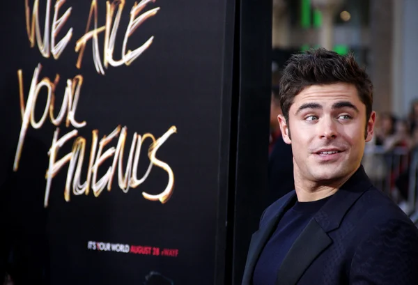 Zac Efron in Hollywood — 图库照片