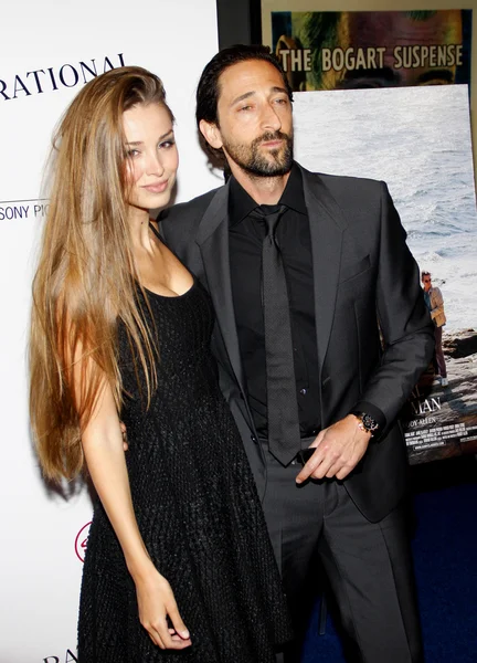 Adrien Brody en Lara Lieto — Stockfoto