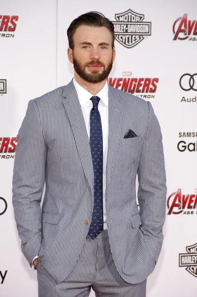 Chris Evans en Los Ángeles — Foto de Stock