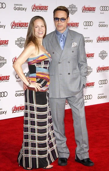 Robert Downey Jr et Susan Downey — Photo
