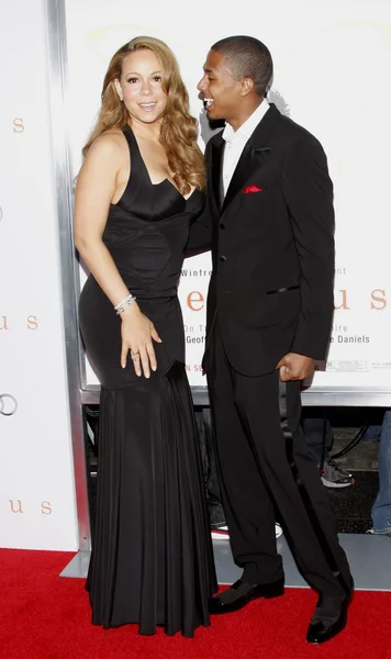 Mariah Carey y Nick Cannon — Foto de Stock