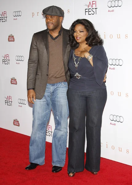 Oprah Winfrey ve Tyler Perry — Stok fotoğraf