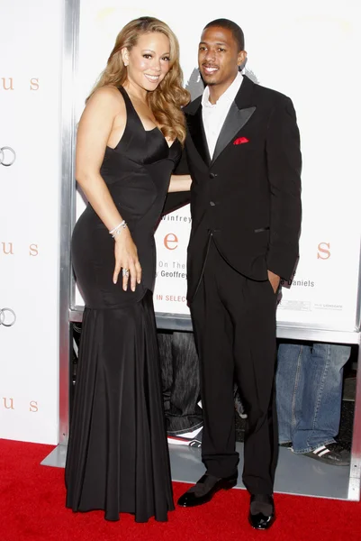 Mariah Carey y Nick Cannon — Foto de Stock