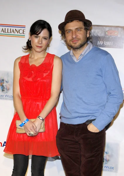 Elaine Cassidy and David Lord — 图库照片