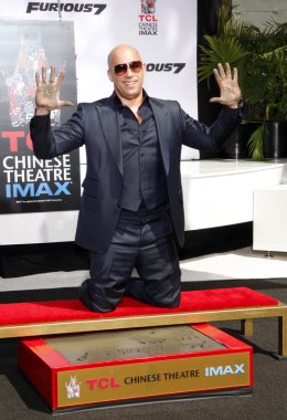 Vin Diesel in Hollywood