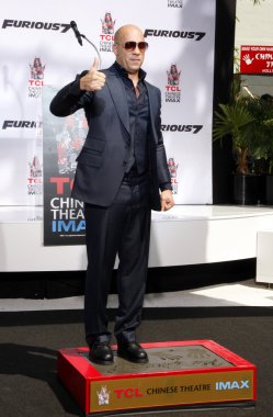 Vin Diesel in Hollywood