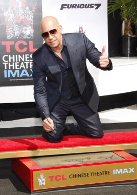 Vin Diesel in Hollywood