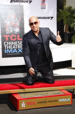 Vin Diesel in Hollywood