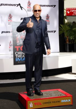 Vin Diesel in Hollywood