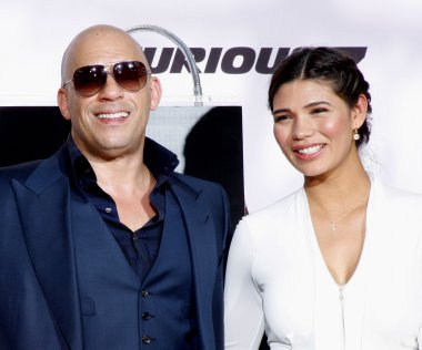 Vin Diesel and Paloma Jimenez