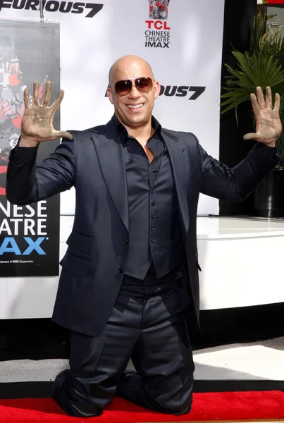 Vin Diesel in Hollywood — Stock Photo, Image