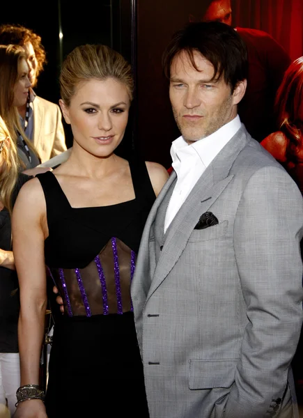 Anna Paquin and Stephen Moyer — Stock Photo, Image