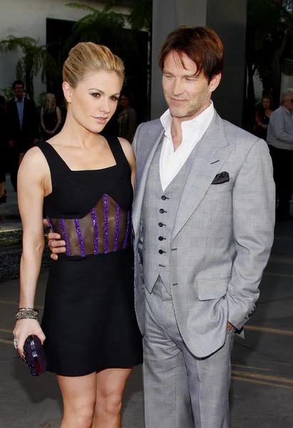 Anna paquin und stephen moyer — Stockfoto