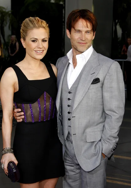 Anna Paquin e Stephen Moyer — Fotografia de Stock