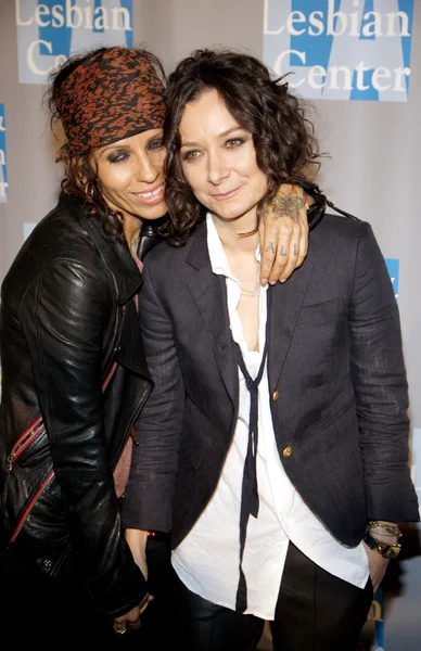 Linda perry och sara gilbert — Stock fotografie